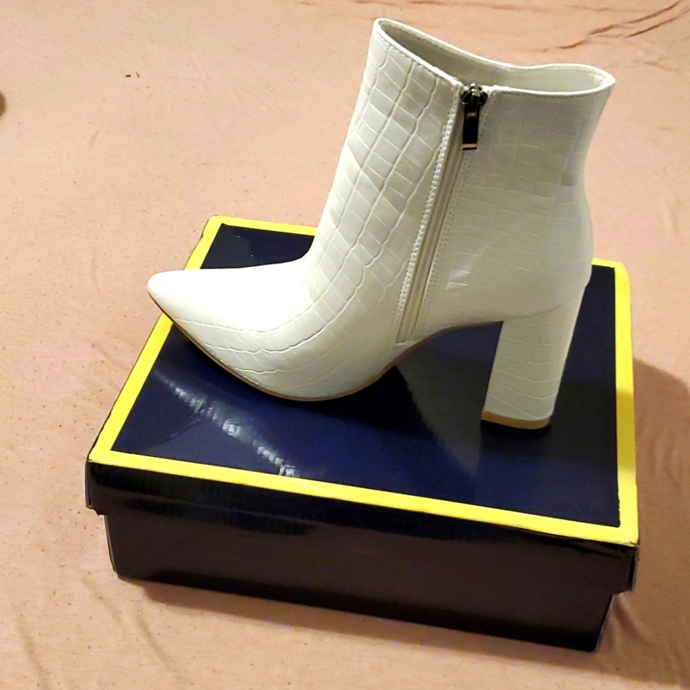 White boots
